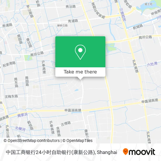 中国工商银行24小时自助银行(康新公路) map