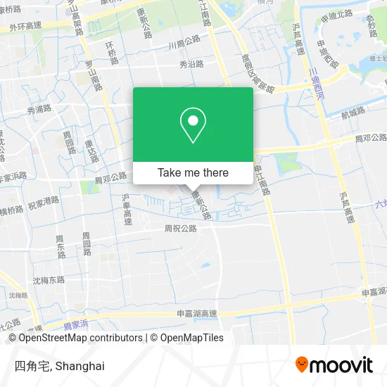 四角宅 map