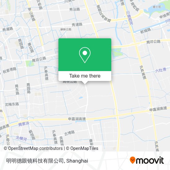 明明德眼镜科技有限公司 map