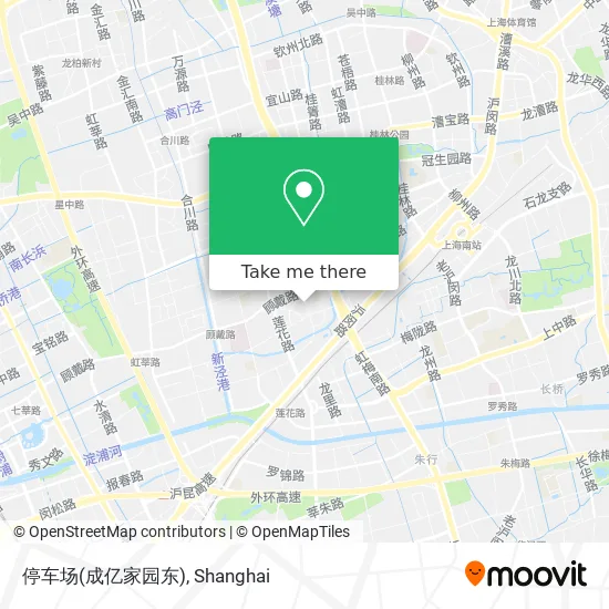 停车场(成亿家园东) map