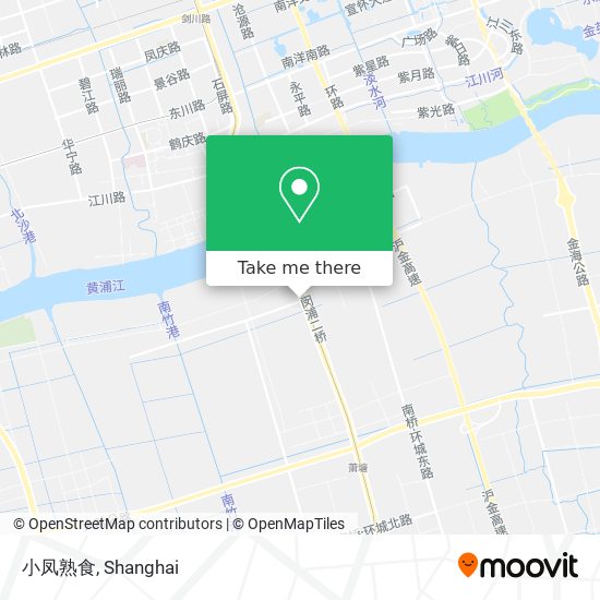 小凤熟食 map