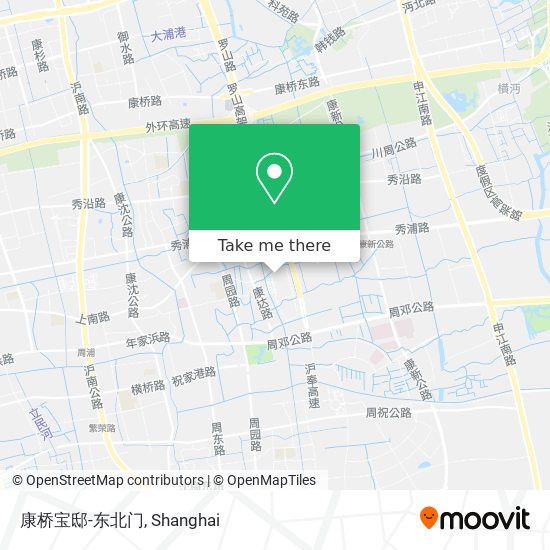 康桥宝邸-东北门 map