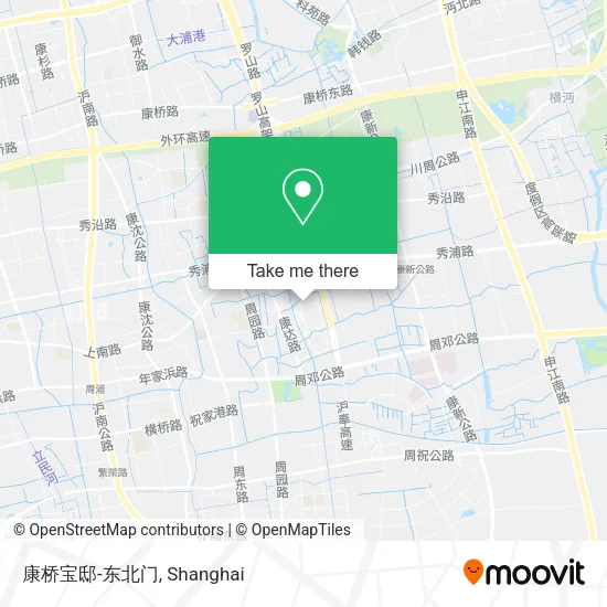 康桥宝邸-东北门 map
