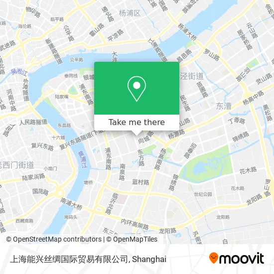上海能兴丝绸国际贸易有限公司 map