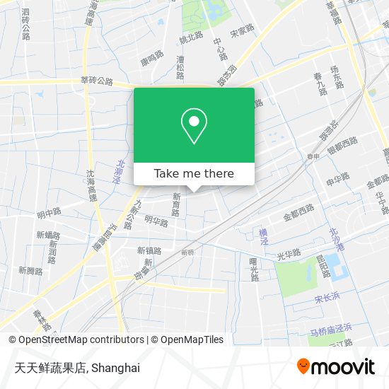 天天鲜蔬果店 map