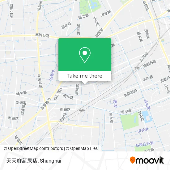 天天鲜蔬果店 map