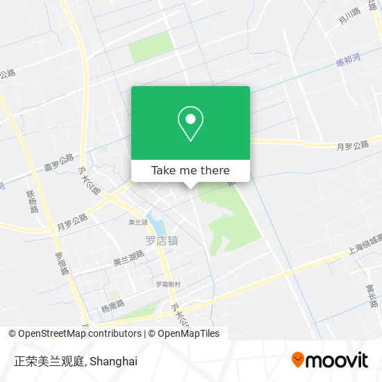 正荣美兰观庭 map