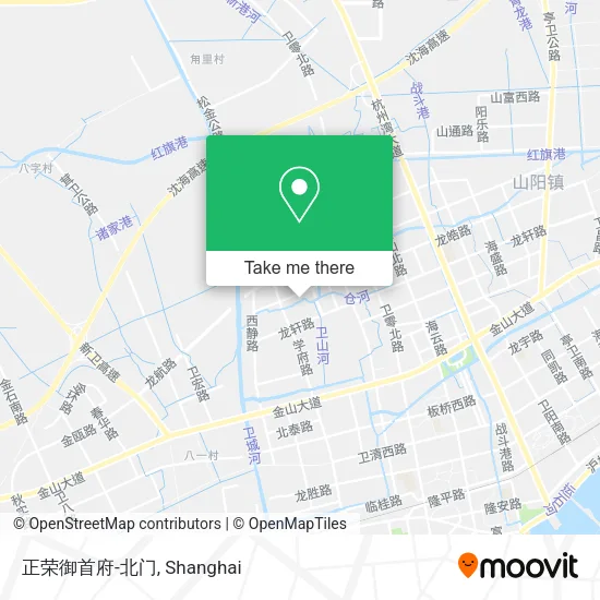 正荣御首府-北门 map
