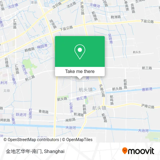 金地艺华年-南门 map