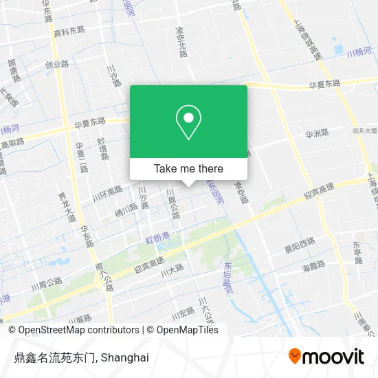 鼎鑫名流苑东门 map