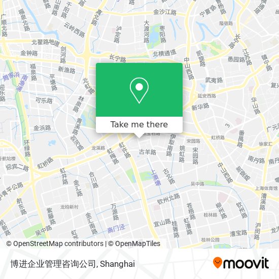 博进企业管理咨询公司 map