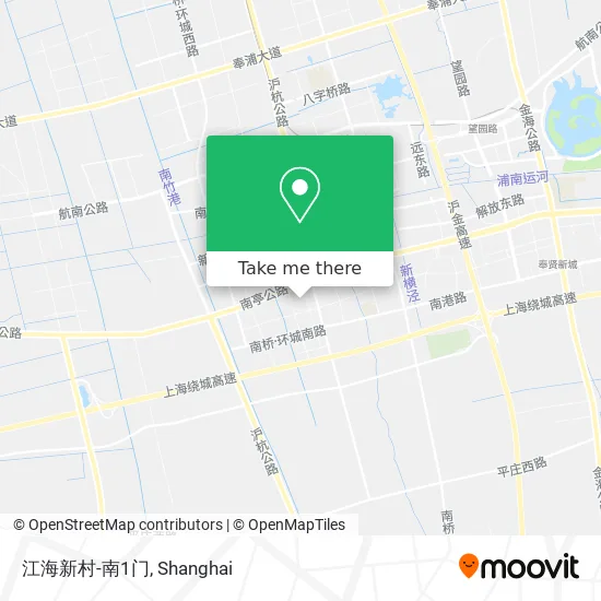 江海新村-南1门 map