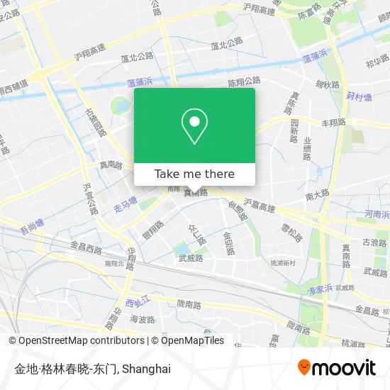 金地·格林春晓-东门 map