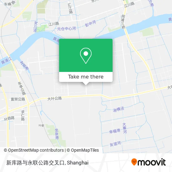 新库路与永联公路交叉口 map