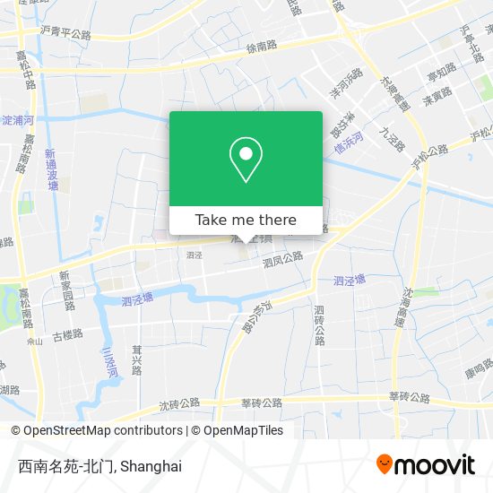 西南名苑-北门 map
