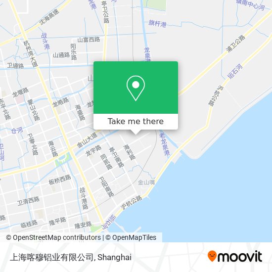 上海喀穆铝业有限公司 map