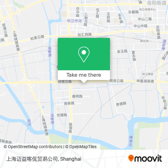 上海迈益喀侃贸易公司 map