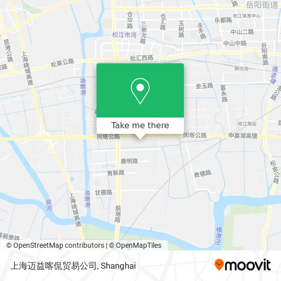 上海迈益喀侃贸易公司 map