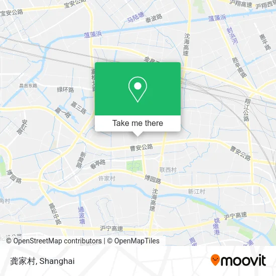 龚家村 map