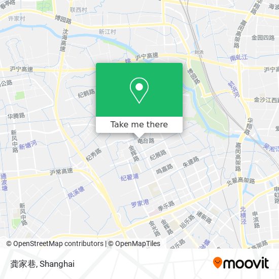 龚家巷 map