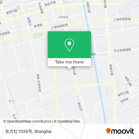 东方红1035号 map