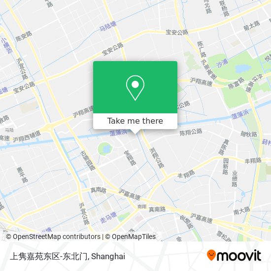 上隽嘉苑东区-东北门 map
