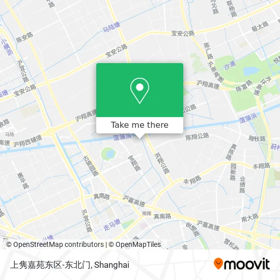 上隽嘉苑东区-东北门 map