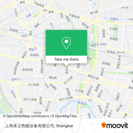 上海承义热能设备有限公司 map