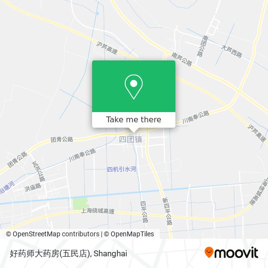 好药师大药房(五民店) map