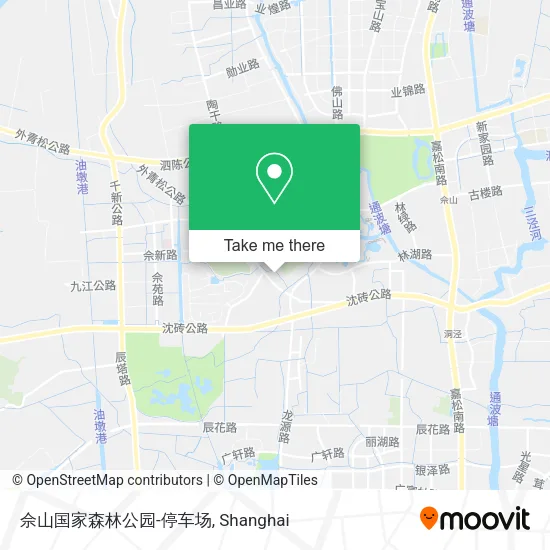 佘山国家森林公园-停车场 map