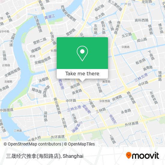三晟经穴推拿(海阳路店) map