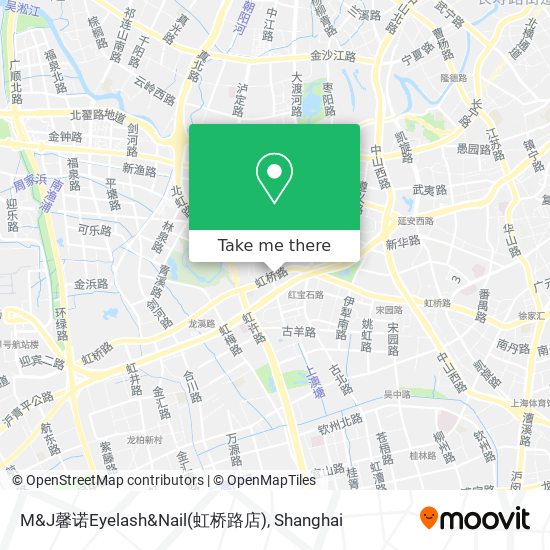 M&J馨诺Eyelash&Nail(虹桥路店) map