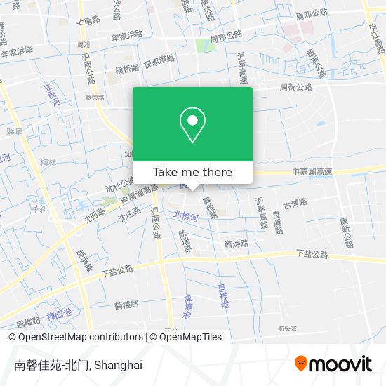 南馨佳苑-北门 map