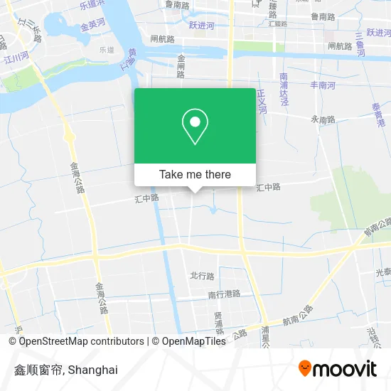 鑫顺窗帘 map