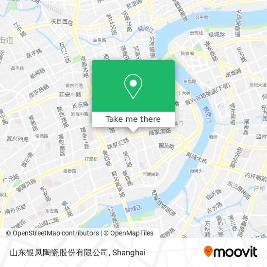 山东银凤陶瓷股份有限公司 map