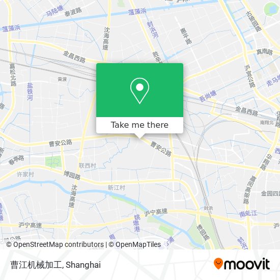 曹江机械加工 map