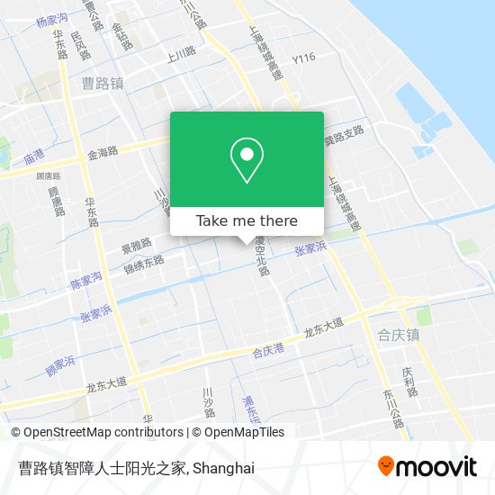 曹路镇智障人士阳光之家 map