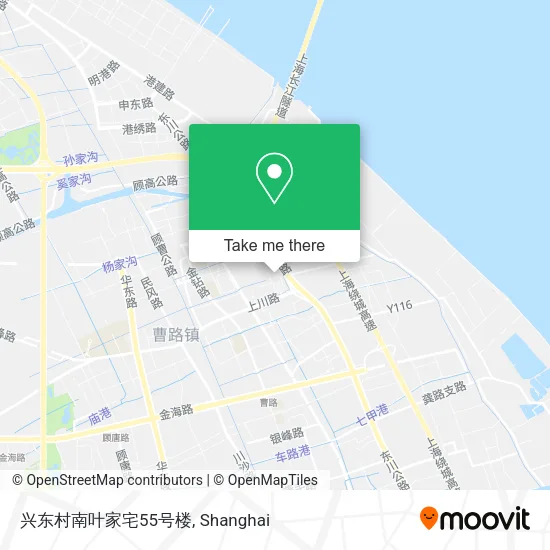 兴东村南叶家宅55号楼 map