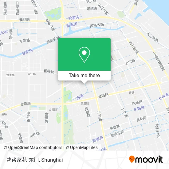 曹路家苑-东门 map
