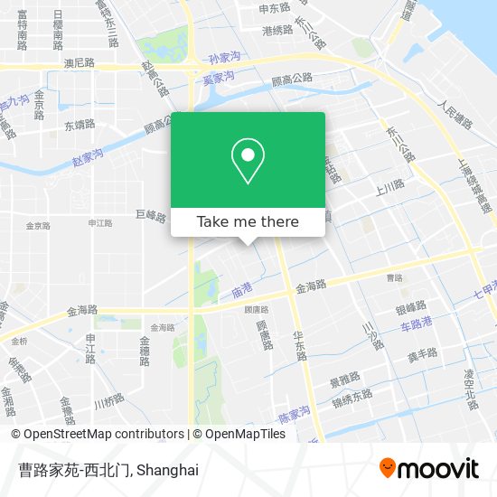 曹路家苑-西北门 map