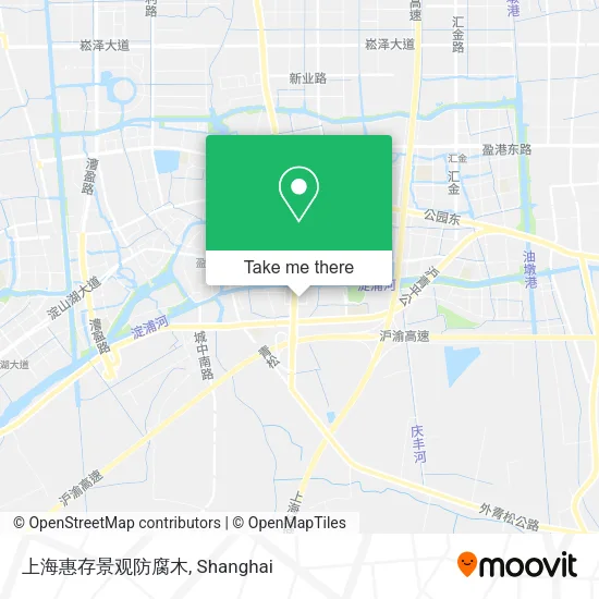 上海惠存景观防腐木 map