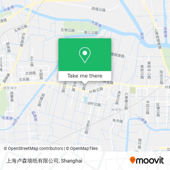 上海卢森墙纸有限公司 map
