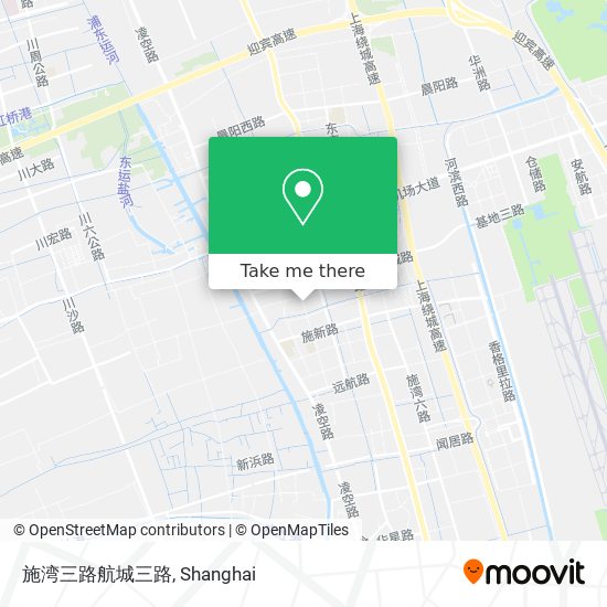 施湾三路航城三路 map