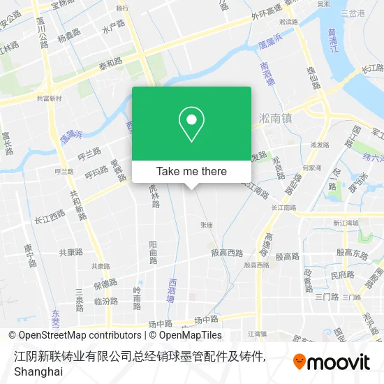 江阴新联铸业有限公司总经销球墨管配件及铸件 map
