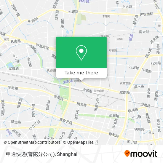 申通快递(普陀分公司) map