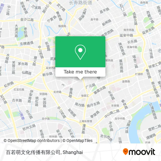 百若萌文化传播有限公司 map