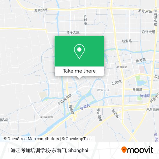 上海艺考通培训学校-东南门 map