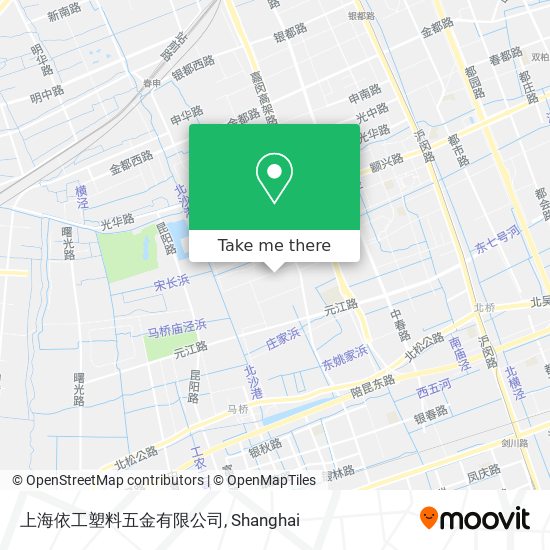 上海依工塑料五金有限公司 map