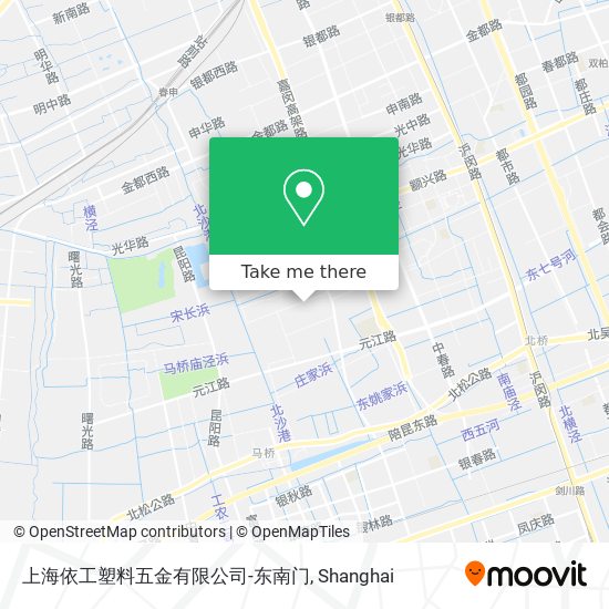 上海依工塑料五金有限公司-东南门 map