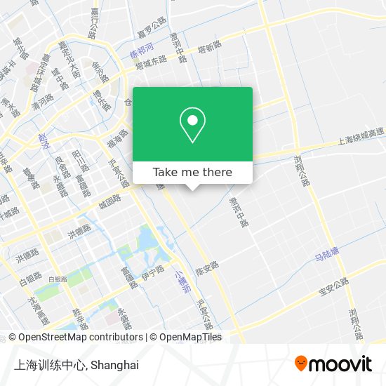 上海训练中心 map